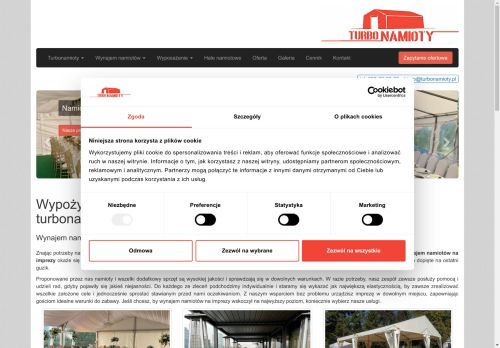 Wypożyczalnia Eventowa Turbonamioty Jakub Jankowski