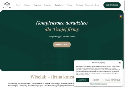WISELAB LEGAL & TAX SPÓŁKA Z OGRANICZONĄ ODPOWIEDZIALNOŚCIĄ